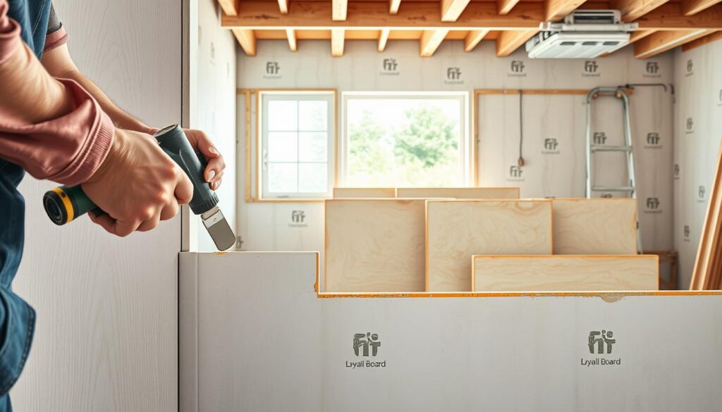 تقنيات الربط بين الألواح الجديدة والقديمة في الجبس بورد