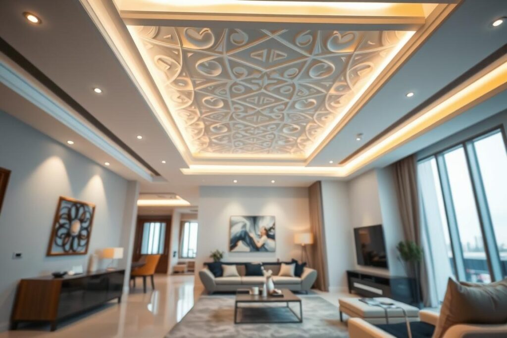 تكلفة تركيب أسقف جبس بورد مخفية للإضاءة في الكويت